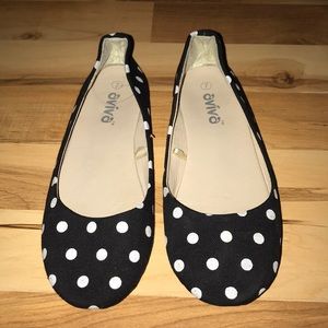 POLKA DOT FLATS